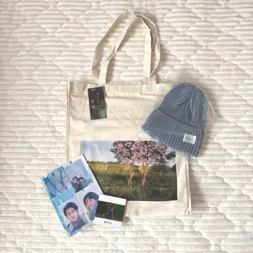 First Love 첫사랑 토트백 세트 그린 파크스