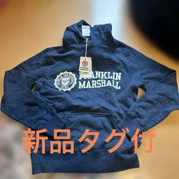 FRANKLIN MARSHALL 후드 부착 후드티 S