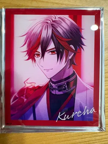 AGF 오토메이트 아크릴 카드 복권 당첨 아크릴 브로마이드 홍화