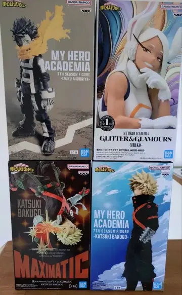 나의 히어로 아카데미아 피규어 묶음 판매