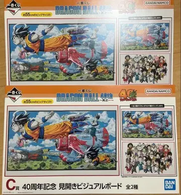 DRAGON BALL 40th 제일복권 그 드래곤볼 C상 2종