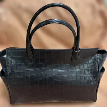 매트 악어 토트백