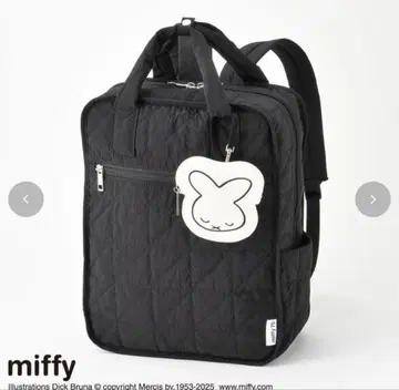 미피 백팩 블랙 시마무라 70주년