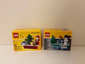 [ 미개봉 새상품 ] LEGO Holiday Magnet 2개 세트