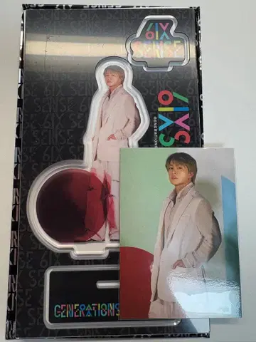 시라하마 아란 6IX SENSE 아크릴 스탠드 포토 카드 1