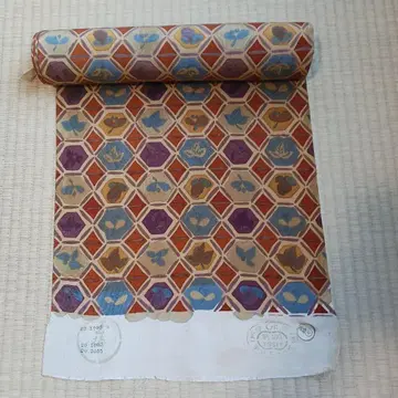 #49 [묶음 환영] 순수 실크 옷감 하샤쿠 에스닉? 패턴