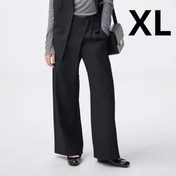 GU 랩 슬랙스 Z+ E 네이비 스트라이프 팬츠 XL