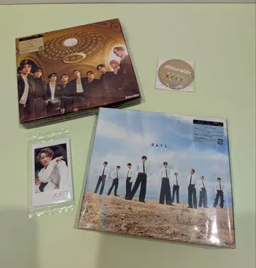 Snow Man RAYS 앨범 초회반 A B 세트 CD+DVD 미개봉