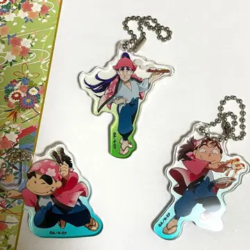 닌타마 란타로 찻집 카페 아크릴 키링 타치바나 센조 신베에 키산타