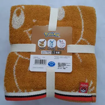 포켓몬스터 포켓몬 페이스 타월 세트 3개입