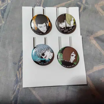 제일복권 주술회전 5th anniversary 캔뱃지 세트