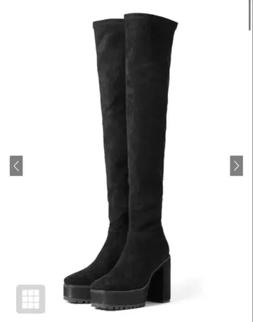 그레일 GRL 청키힐 니하이 부츠 [gd1174]