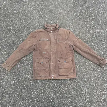 SKULLCANDY 밀리터리 자켓 M 브라운 카키