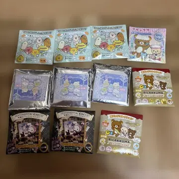 새상품 20주년 한정판 구하기 어려움 산엑스 리락쿠마 스밋코 캔뱃지