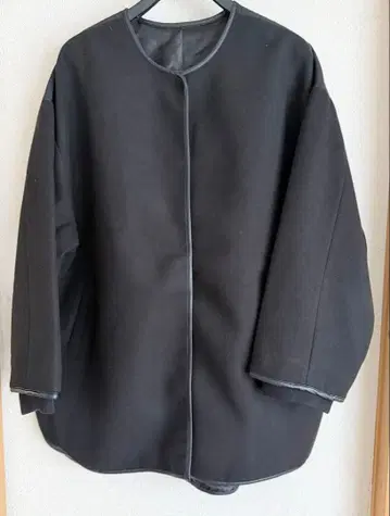 여성용 벨메종 솜 퀼트 절개 울라이크 코트 빅 사이즈 5L