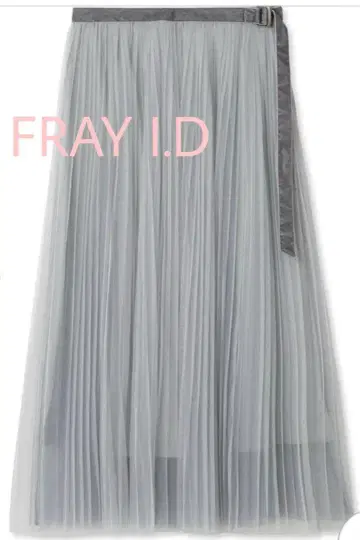 FRAY I.D 플리츠 샤샤 스커트