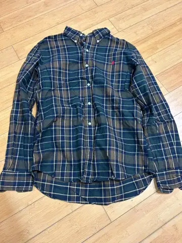 짐플렉스 플란넬 셔츠 브라운 체크 L