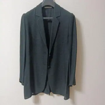 EMPORIO ARMANI 테일러드 자켓 블랙 1장짜리 안감 없음