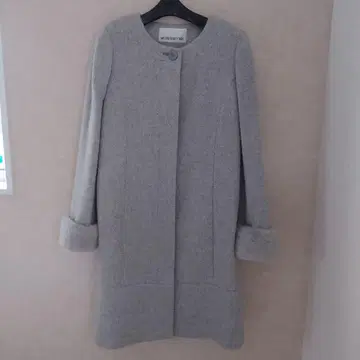 내추럴 뷰티 베이직 노카라 코트