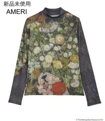 미사용 AMERI x THE MET CUT TOPS