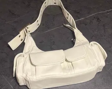 CHICO 치코 2포켓 백 핸드백 원숄더 실버