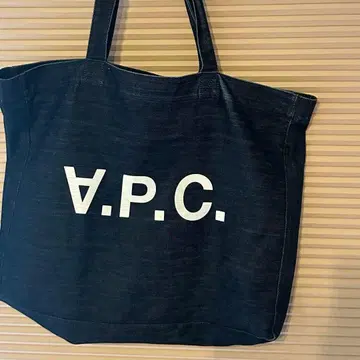 A.P.C HIVER87 데님 토트백