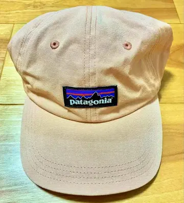 파타고니아 P-6 라벨 트레디셔널 캡 핑크