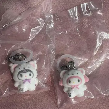 산리오 메지루시 액세서리 포근포근 스노우