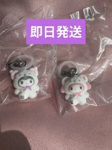 메지루시 액세서리 산리오 캐릭터즈 ~푹신푹신 스노우 마이멜로디 쿠로미