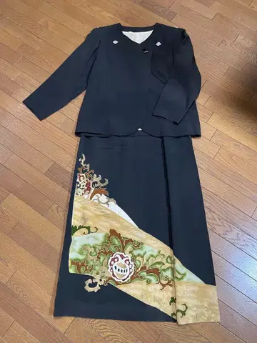 전통 예복 기모노에서 수트 프로의 재단