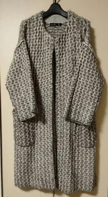 아즈노우아즈 오오라카 니트 아우터 가디건 코트