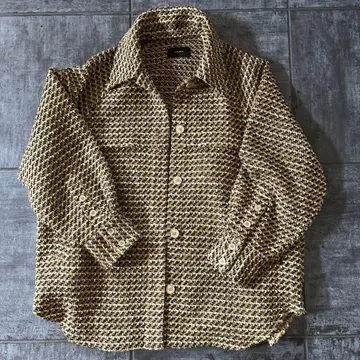EMODA 트위드 셔츠 자켓