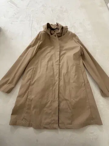 어반 리서치 라이너 부착 미들 기장 2WAY 코트 베이지