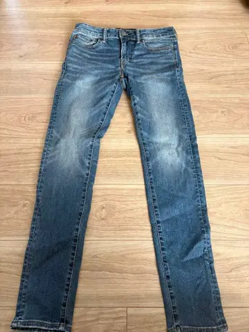 아메리칸 이글 블루 데님 스트레이트 레그