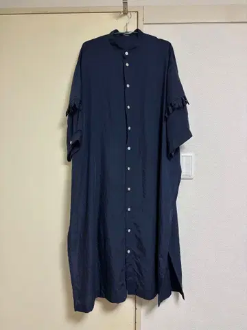 Ne-net 네이비 셔츠 원피스