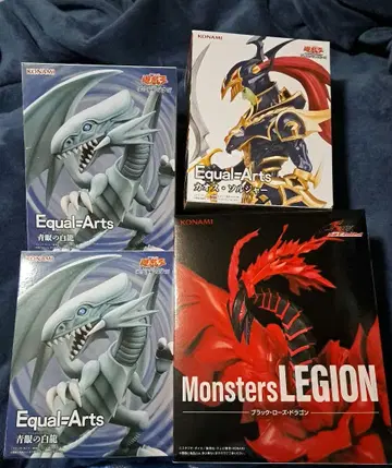 유희왕 듀얼몬스터즈 피규어 4점!