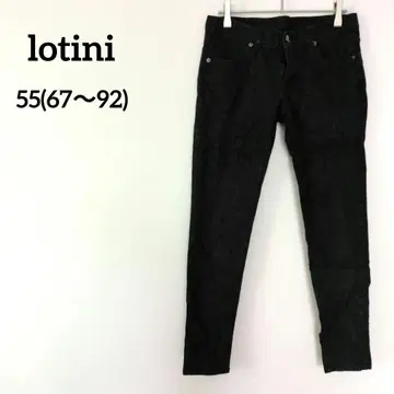 새상품급 lotini [ 55(67-92) ] 스키니 데님 블랙