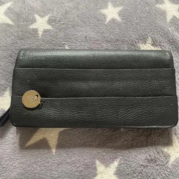 NINA RICCI 블랙 가죽 장지갑