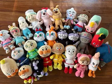 호빵맨 봉제 인형 세트 26체