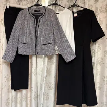 4세트 13호 트위드 자켓 세레모니 수트 빅 사이즈 시마무라