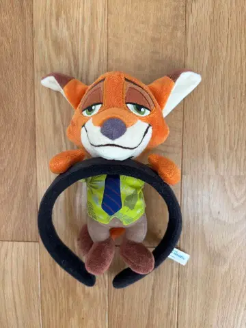 주토피아 닉 머리띠