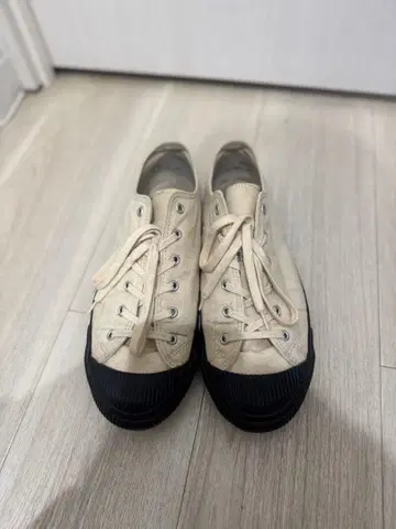 PRAS RIG10 WEDGE 아이보리 스니커즈 26.5cm