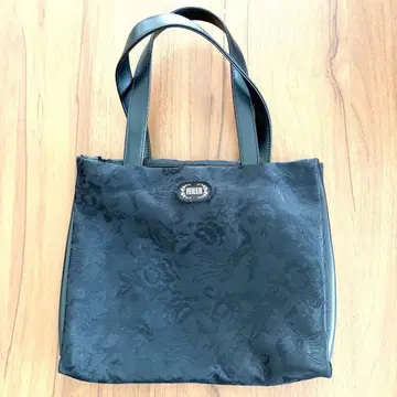 새상품급 FEILER 페이러 하이디 자카드 백 블랙