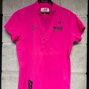 MASTER BUNNY EDITION MBE 골프 셔츠 핑크