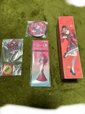 학원 아이돌 마스터 제일복권 하나미 사키 4점 세트