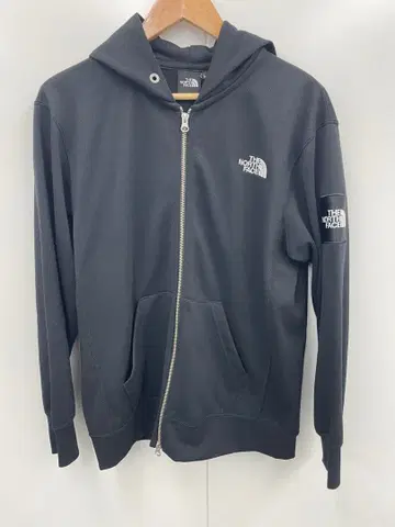 THE NORTH FACE 블랙 집업 후드티 NT12140
