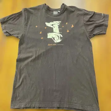 kero one / T셔츠 L사이즈 브라운