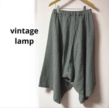 빈티지 램프 울 사루엘 팬츠