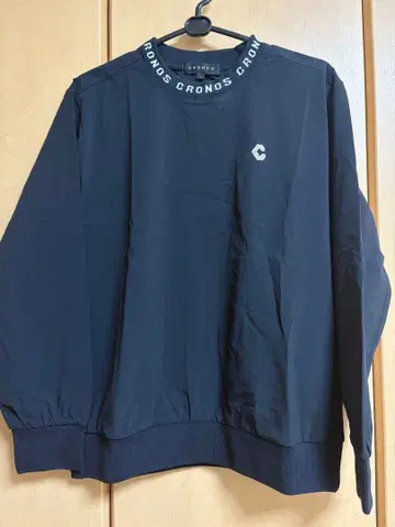 [미사용 새상품] CRONOS 블랙 로고 긴팔 T셔츠