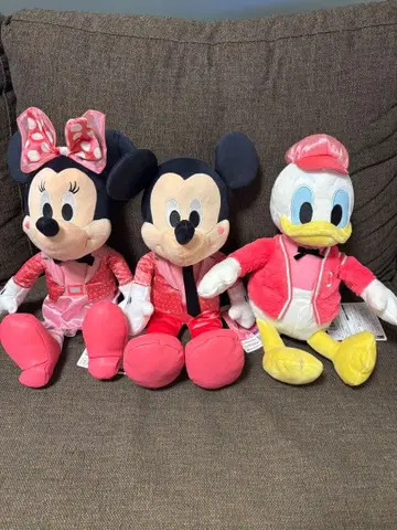 디즈니 봉제 인형 3종 세트